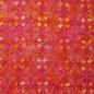 Preview: RED ORANGE - Chrome - Batikstoff aus Indonesien